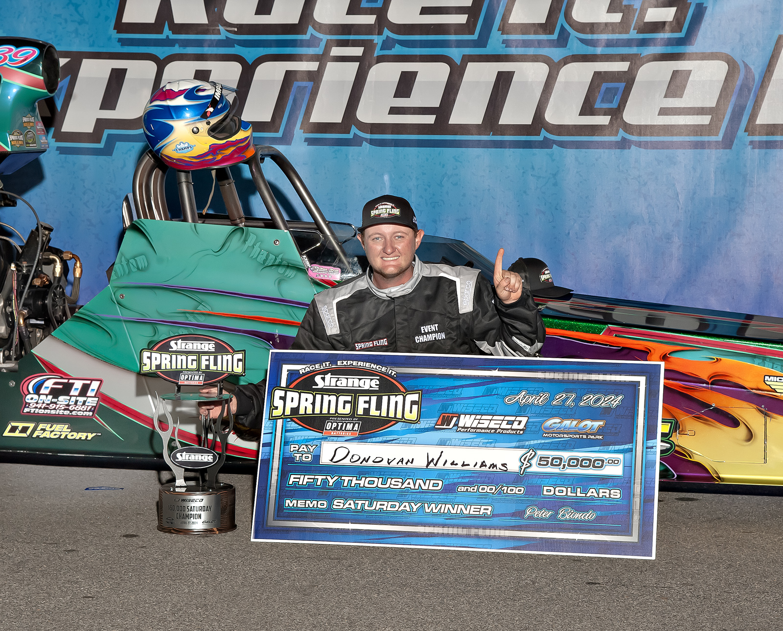2024 Spring Fling Galot Saturday Wiseco $50k Winner Donovan Williams