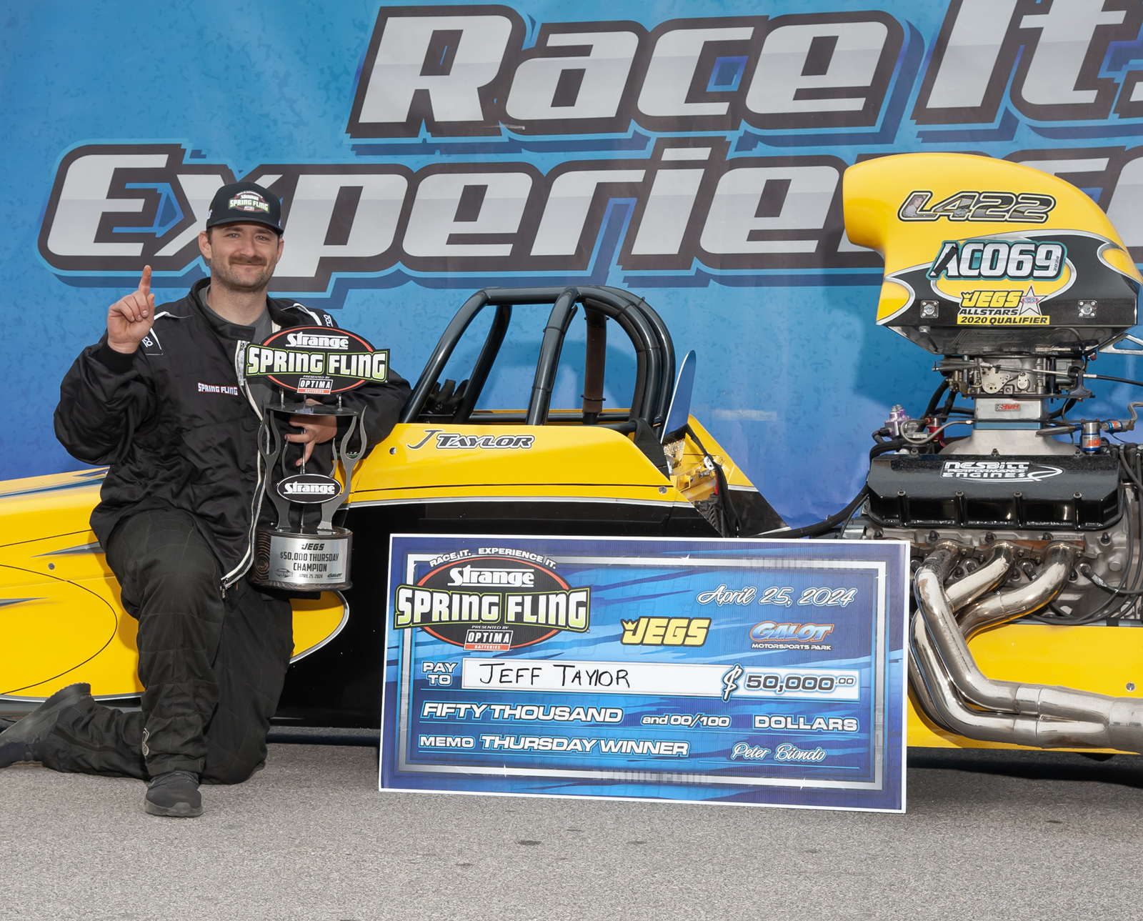 2024 Spring Fling Galot JEGS 50k Winner Jeff Taylor