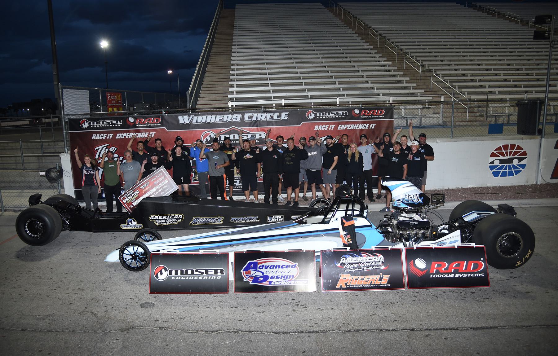 Cory Costin Wins New American Race Cars Dragster at the Moser Spring Fling Million Presented by RAD