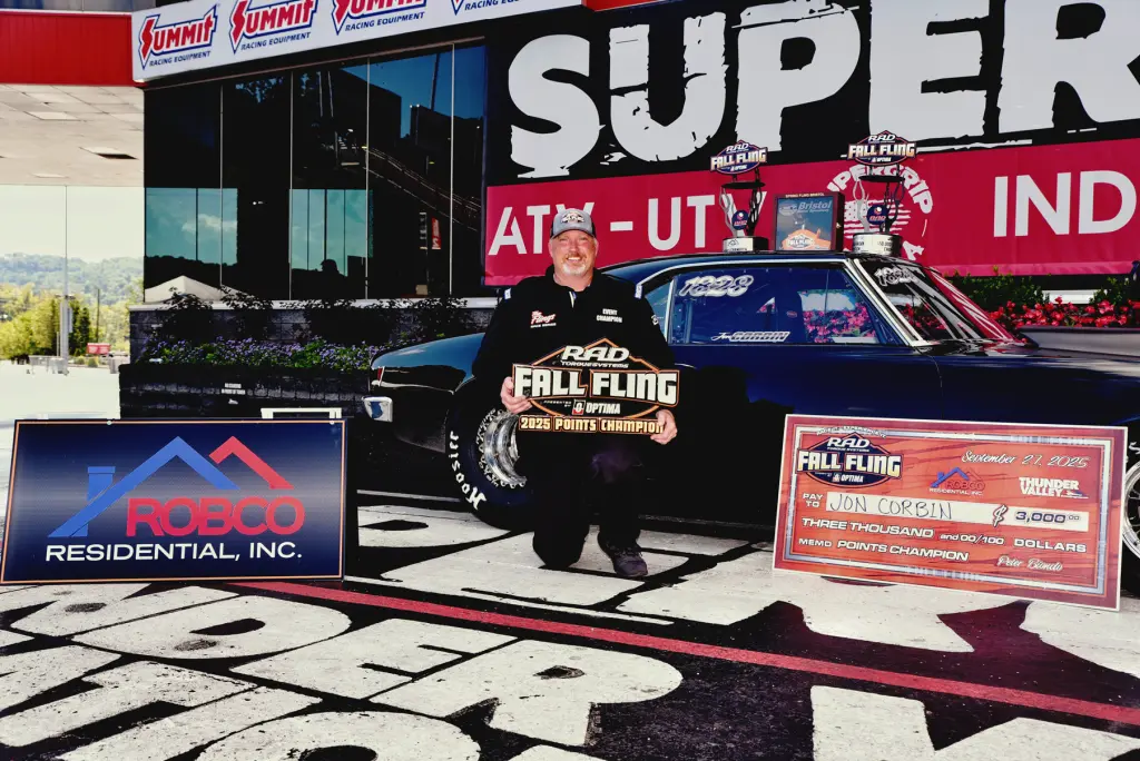 Jon Corbin Dominates Trailer Ranch/JEGS $75,000 at the RAD Fall Fling presented by OPTIMA