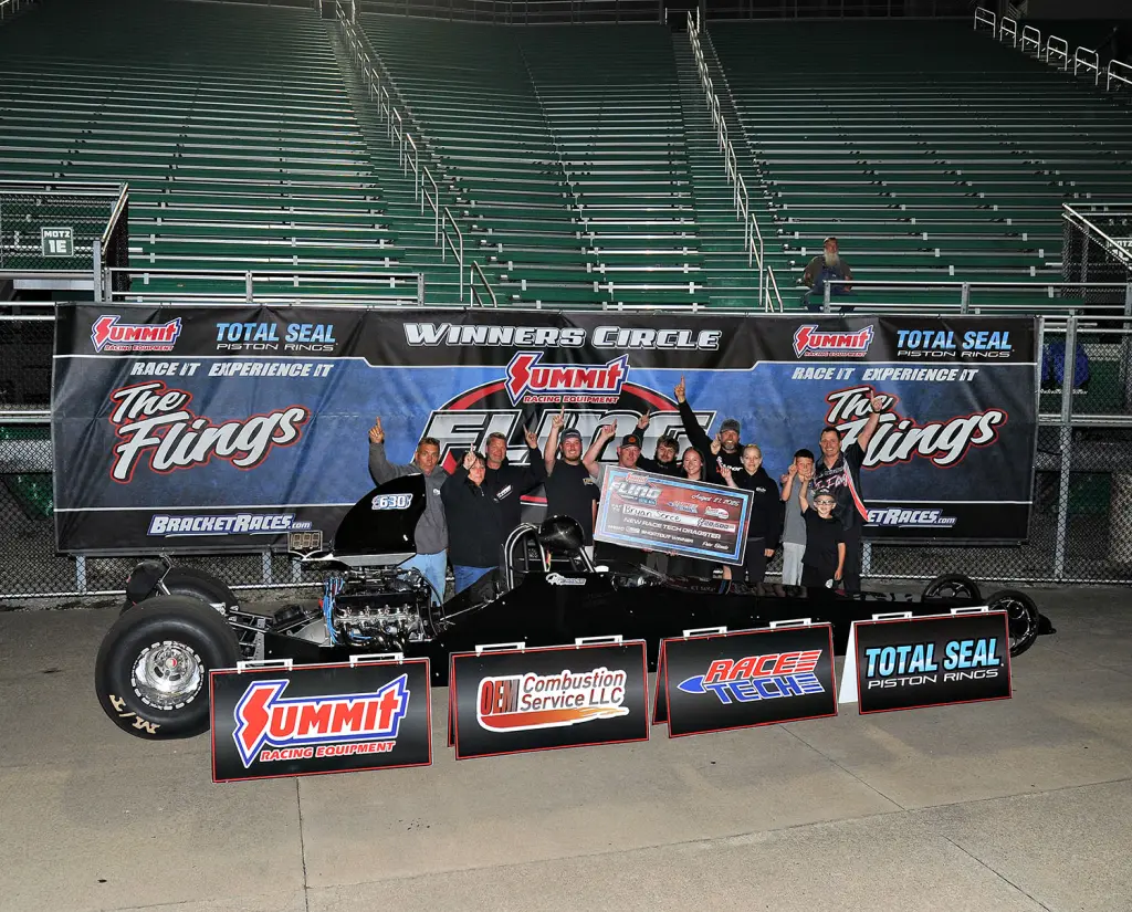 Bryan Sorce Wins Race Tech Dragster at the Summit Racing Fling presented by Total Seal