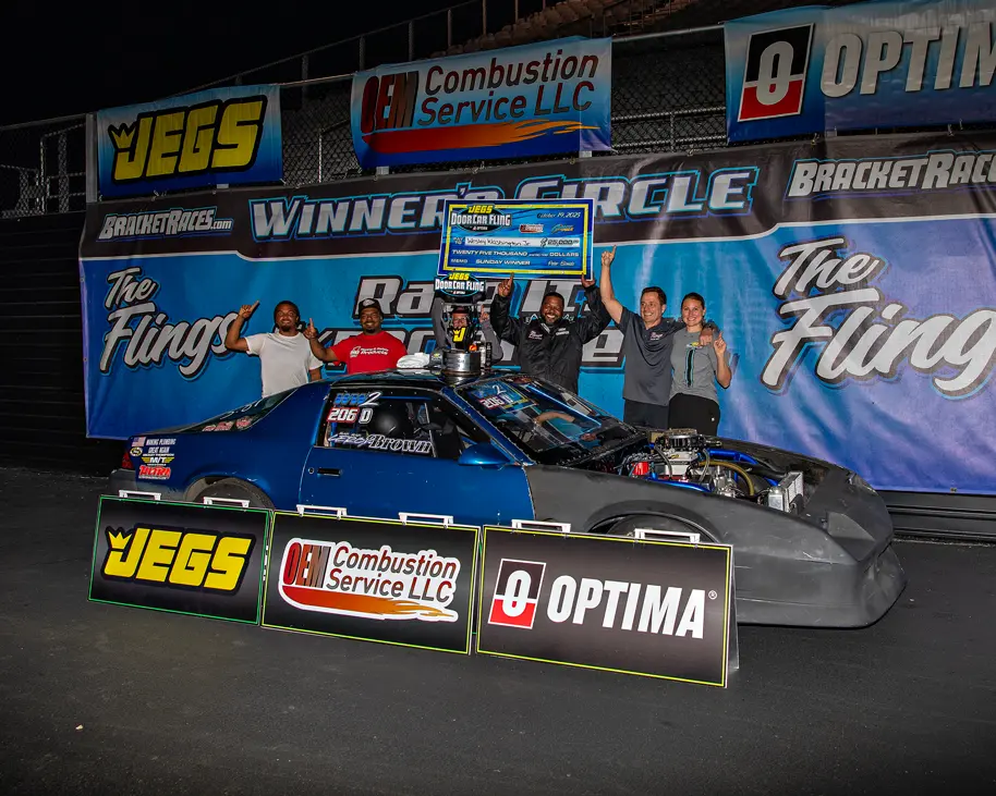 Wesley Washington Jr. Secures OEM $25K at the JEGS Door Car Fling presented by OPTIMA
